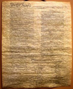 declaration independance usa vieux papier